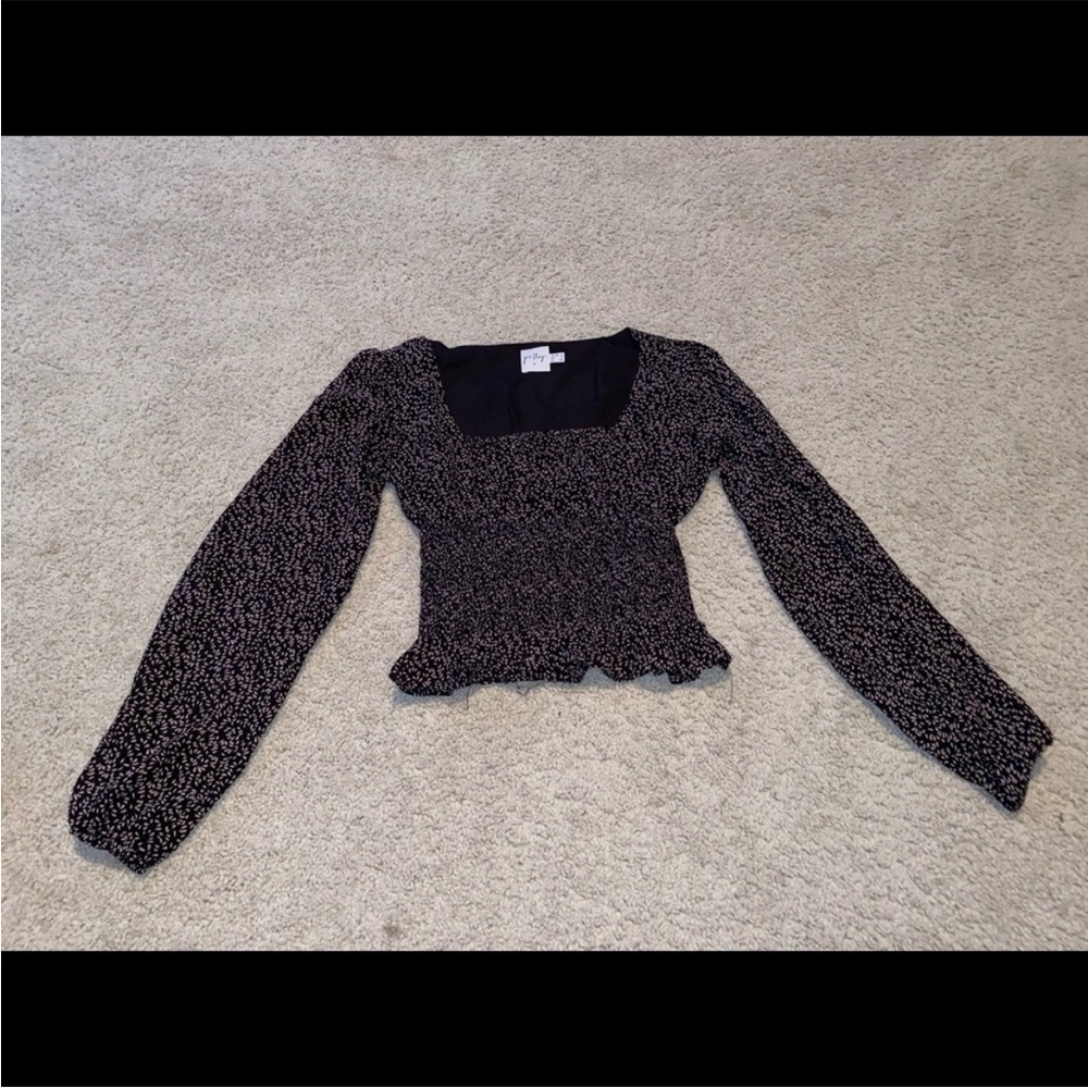 Princess Polly Floral Square Neck Blouse